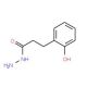 3-(2-Hydroxyphenyl)propanohydrazide (CAS 24535-13-5) - chemical structure image