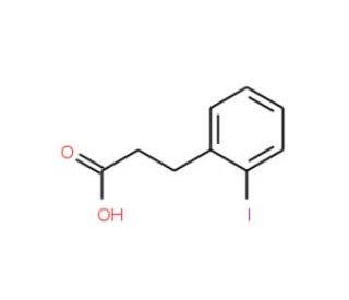 3-(2-Iodophenyl)propanoic acid (CAS 96606-95-0) - chemical structure image