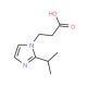 3-(2-Isopropyl-imidazol-1-yl)-propionic acid (CAS 462068-54-8) - chemical structure image