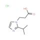 3-(2-Isopropyl-imidazol-1-yl)-propionic acid hydrochloride - chemical structure image