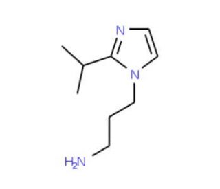 3-(2-Isopropyl-imidazol-1-yl)-propylamine (CAS 733756-66-6) - chemical structure image