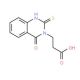 3-(2-mercapto-4-oxoquinazolin-3(4H)-yl)propanoic acid - chemical structure image