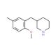 3-(2-Methoxy-5-methyl-benzyl)-piperidine (CAS 955315-16-9) - chemical structure image