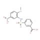 3-(2-Methoxy-5-nitro-phenylsulfamoyl)-benzoic acid - chemical structure image