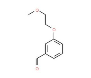 3-(2-Methoxy-ethoxy)-benzaldehyde - chemical structure image