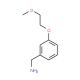 3-(2-Methoxy-ethoxy)-benzylamine (CAS 919016-97-0) - chemical structure image