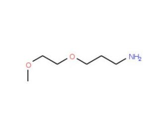 3-(2-methoxyethoxy)propan-1-amine (CAS 54303-31-0) - chemical structure image
