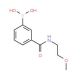 3-(2-Methoxyethylaminocarbonyl)benzeneboronic acid (CAS 850567-33-8) - chemical structure image