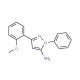 3-(2-Methoxyphenyl)-1-phenyl-1H-pyrazol-5-amine - chemical structure image
