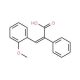 3-(2-Methoxyphenyl)-2-phenylacrylic acid (CAS 20890-72-6) - chemical structure image