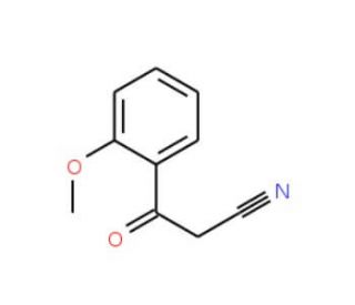 3-(2-methoxyphenyl)-3-oxopropanenitrile (CAS 35276-83-6) - chemical structure image