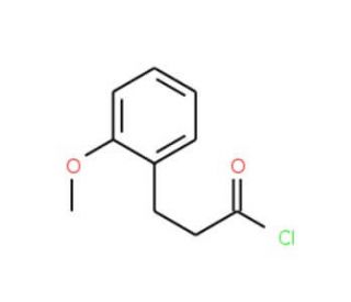 3-(2-Methoxyphenyl)propionyl chloride - chemical structure image