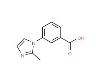 3-(2-Methyl-1H-imidazol-1-yl)benzoic acid (CAS 898289-59-3) - chemical structure image