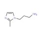 3-(2-methyl-1H-imidazol-1-yl)propan-1-amine (CAS 2258-21-1) - chemical structure image