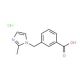 3-(2-Methyl-imidazol-1-ylmethyl)-benzoic acid hydrochloride - chemical structure image