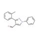 3-(2-methylphenyl)-1-phenyl-1H-pyrazole-4-carbaldehyde - chemical structure image
