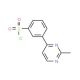 3-(2-Methylpyrimidin-4-yl)benzenesulphonyl chloride (CAS 465514-07-2) - chemical structure image