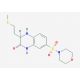3-[2-(methylthio)ethyl]-7-(morpholin-4-ylsulfonyl)-3,4-dihydroquinoxalin-2(1H)-one - chemical structure image