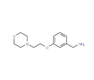 {3-[2-(Morpholin-4-yl)ethoxy]phenyl}methylamine (CAS 857284-08-3) - chemical structure image