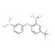 3-[2-Nitro-4-(trifluoromethyl)phenoxy]benzeneboronic acid (CAS 1072945-94-8) - chemical structure image