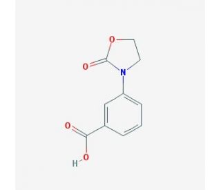 3-(2-oxo-1,3-oxazolidin-3-yl)benzoic acid (CAS 537657-97-9) - chemical structure image