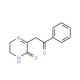 3-(2-oxo-2-phenylethyl)-5,6-dihydropyrazin-2(1H)-one (CAS 1821-59-6) - chemical structure image