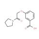 3-(2-Oxo-2-pyrrolidin-1-yl-ethoxy)-benzoic acid - chemical structure image