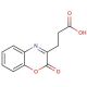 3-(2-oxo-2H-1,4-benzoxazin-3-yl)propanoic acid - chemical structure image