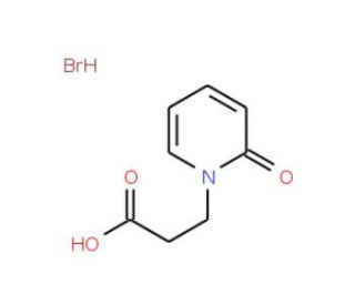 3-(2-Oxo-2H-pyridin-1-yl)-propionic acidhydrobromide - chemical structure image