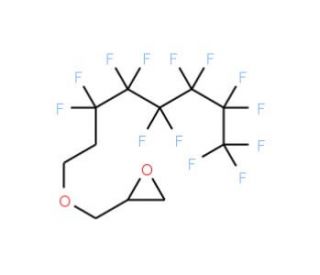 3-[2-(Perfluorohexyl)ethoxy]-1,2-epoxypropane (CAS 122193-68-4) - chemical structure image