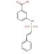3-(2-Phenyl-ethenesulfonylamino)-benzoic acid - chemical structure image
