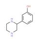 3-(2-Piperazinyl)phenol (CAS 773795-54-3) - chemical structure image