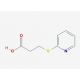 3-(2-Pyridylthio)propanoic Acid - chemical structure image