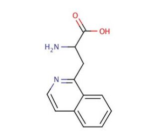 3-(2-Quinolyl)-DL-alanine (CAS 123761-12-6) - chemical structure image