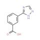3-(2H-[1,2,4]Triazol-3-yl)-benzoic acid (CAS 876715-37-6) - chemical structure image