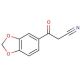 3-(2H-1,3-benzodioxol-5-yl)-3-oxopropanenitrile (CAS 96220-14-3) - chemical structure image