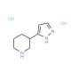 3-(2H-Pyrazol-3-yl)-piperidine dihydrochloride - chemical structure image