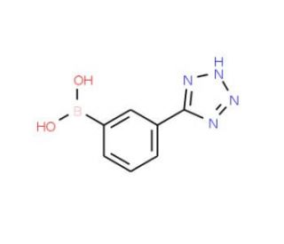 3-(2H-Tetrazol-5-yl)phenyl-boronic acid (CAS 775351-30-9) - chemical structure image