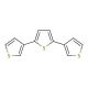 3,2′:5′,3"-Terthiophene (CAS 81294-16-8) - chemical structure image