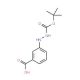 3-(2′-N-Boc-hydrazino)benzoic acid (CAS 156899-02-4) - chemical structure image