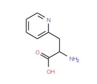 3-(2&prime;-Pyridyl)-DL-alanine (CAS 17407-44-2) - chemical structure image