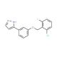 3-{3-[(2-Chloro-6-fluorobenzyl)oxy]phenyl}-1H-pyrazole (CAS 451485-60-2) - chemical structure image