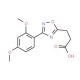 3-[3-(2,4-Dimethoxy-phenyl)-[1,2,4]oxadiazol-5-yl]-propionic acid - chemical structure image
