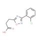 3-[3-(2-chlorophenyl)-1,2,4-oxadiazol-5-yl]propanoic acid - chemical structure image