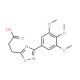 3-[3-(3,4,5-Trimethoxy-phenyl)-[1,2,4]oxadiazol-5-yl]-propionic acid - chemical structure image