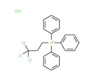 (3,3,3-Trichloropropyl)triphenylphosphonium chloride (CAS 804482-50-6) - chemical structure image