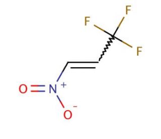 (1E)-3,3,3-trifluoro-1-nitroprop-1-ene, E (CAS 37468-00-1) - chemical structure image
