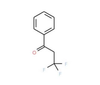 3,3,3-trifluoro-1-phenylpropan-1-one (CAS 709-21-7) - chemical structure image