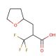 3,3,3-Trifluoro-3-[(2-tetrahydrofuranyl)methyl]propionic acid (CAS 480438-81-1) - chemical structure image