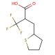3,3,3-Trifluoro-3-[(2-tetrahydrothienyl)methyl)propionic acid (CAS 480438-83-3) - chemical structure image